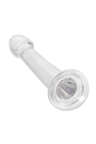 Прозрачный фаллоимитатор Jelly Dildo S - 15,5 см. - 2