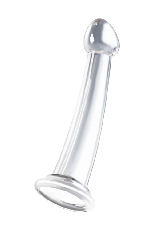 Прозрачный фаллоимитатор Jelly Dildo S - 15,5 см. - 3