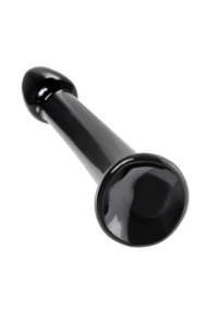 Черный фаллоимитатор Jelly Dildo M - 18 см. - 2