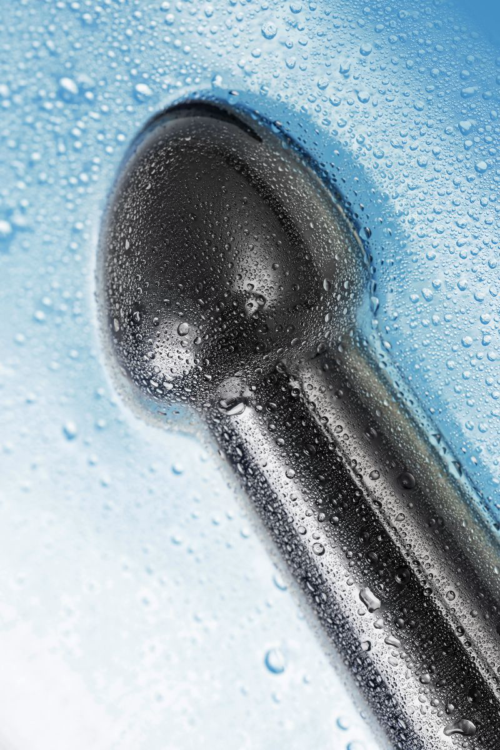 Черный фаллоимитатор Jelly Dildo M - 18 см. - 8