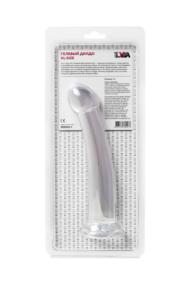 Прозрачный нереалистичный фаллоимитатор Jelly Dildo XL - 22 см. - 6