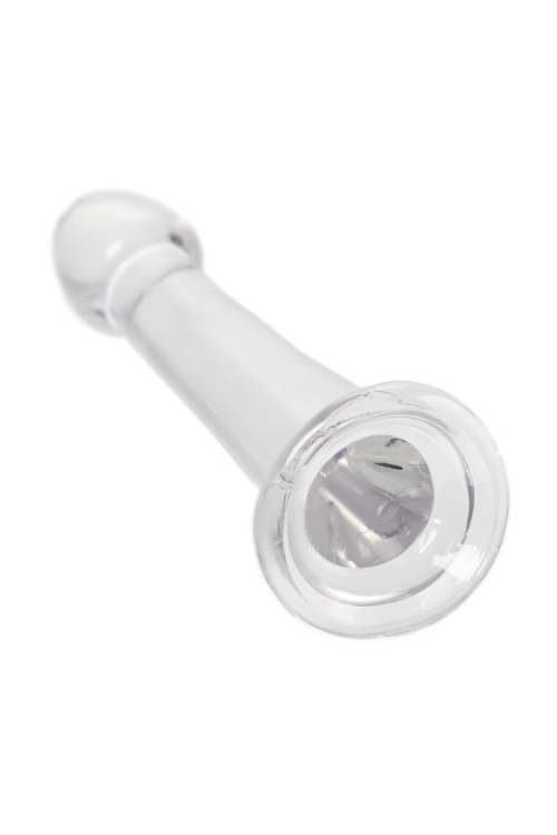 Прозрачный нереалистичный фаллоимитатор Jelly Dildo XL - 22 см. - 2