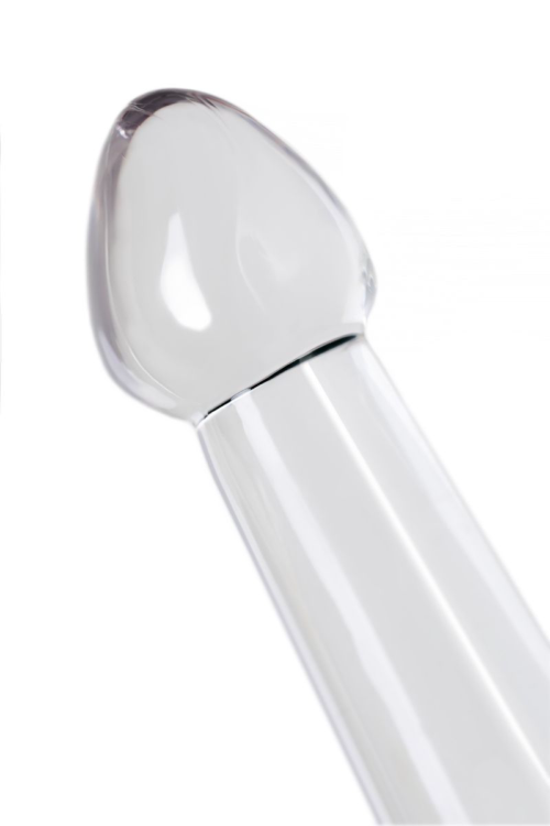 Прозрачный нереалистичный фаллоимитатор Jelly Dildo XL - 22 см. - 7
