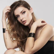 Чёрные дизайнерские наручники Desir Metallique Handcuffs Bijoux - 4