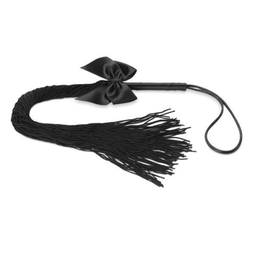 Чёрная плётка Lilly Whip Bijoux - 0