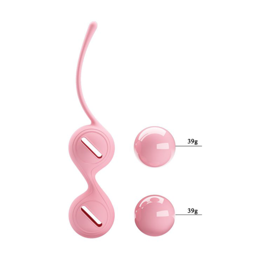 Вагинальные шарики на сцепке Kegel Tighten UP I - 4