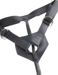 Страпон с телесной насадкой 7 Uncut with Strap on Harness - 18 см. - 2