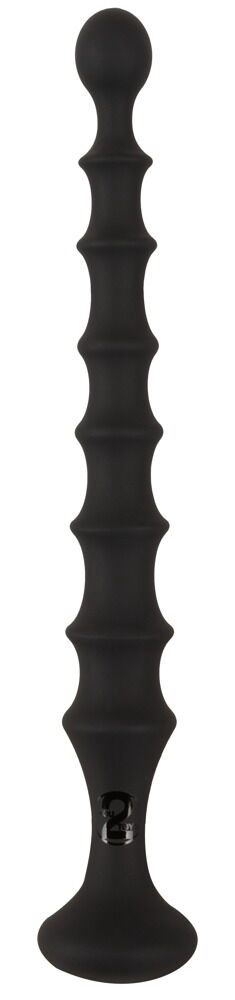 Черная анальная ёлочка Magic Anal Wand - 26,9 см. - 0