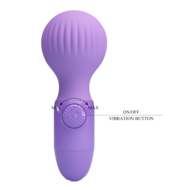 Сиреневый мини-вибратор Mini Stick Pro - 9