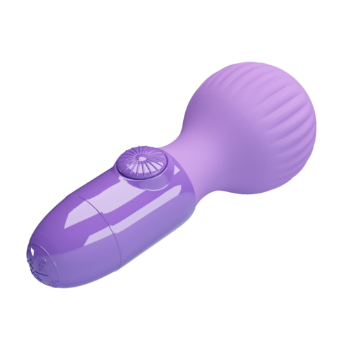 Сиреневый мини-вибратор Mini Stick Pro - 4
