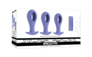 Набор из 3 анальных пробок с вибропулей Hole Punch Plug Set - 1