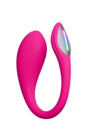 Розовое виброяйцо Lush Mini - 3