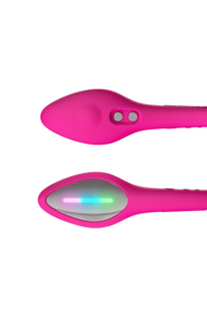 Розовое виброяйцо Lush Mini - 4