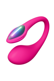 Розовое виброяйцо Lush Mini - 0