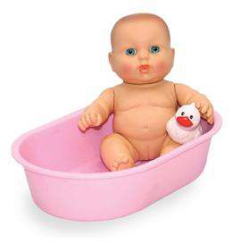 Кукла Карапуз в ванночке - девочка