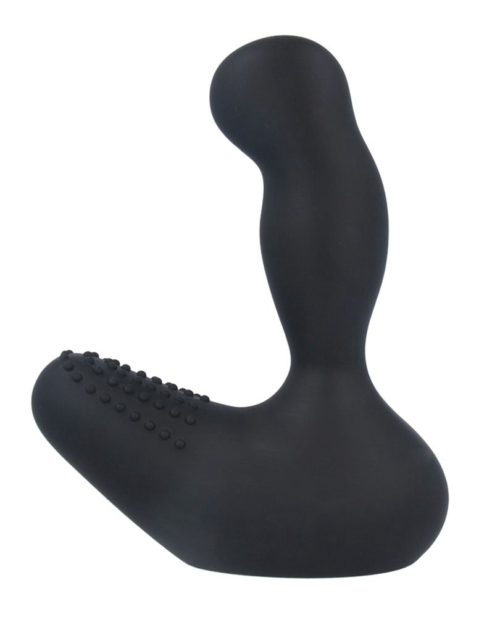 Черная насадка на вибратор Doxy для массажа простаты Prostate Massager - 1