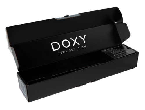 Фиолетовый жезловый вибратор Doxy Original Massager - 6