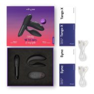 Набор для пар We-Vibe 15 Year Anniversary Collection: Tango X и Sync 2 - 2