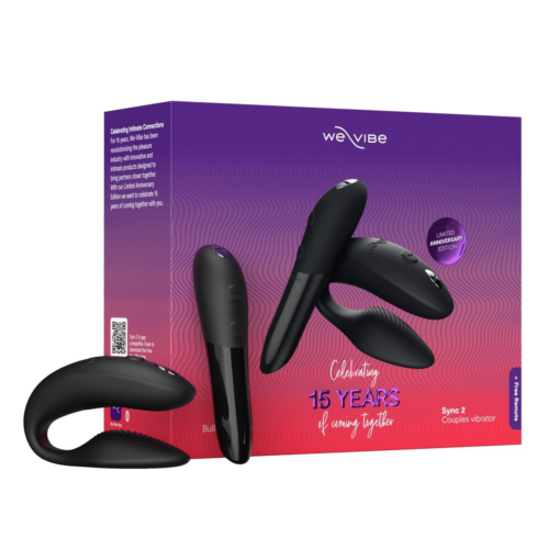 Набор для пар We-Vibe 15 Year Anniversary Collection: Tango X и Sync 2 - 1