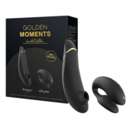 Набор для пар Golden Moments: Womanizer Premium 2 и We-Vibe Chorus - 0