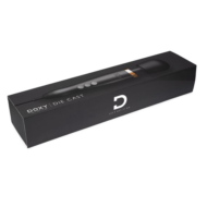 Черно-золотистый проводной жезловый вибратор Doxy Die Cast - 37 см. - 3
