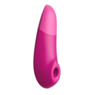 Розовый бесконтактный клиторальный стимулятор Womanizer Enhance с вибрацией - 0