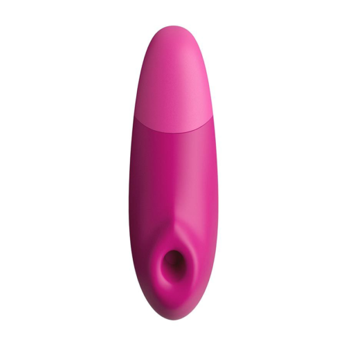 Розовый бесконтактный клиторальный стимулятор Womanizer Enhance с вибрацией - 1