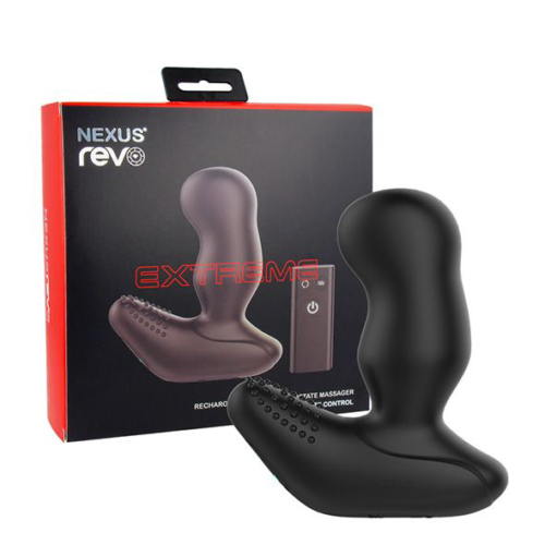 Массажер простаты с вращающейся головкой REVO EXTREME - 4