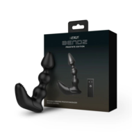 Черный вибростимулятор Nexus Bendz Prostate Edition - 14,1 см. - 2