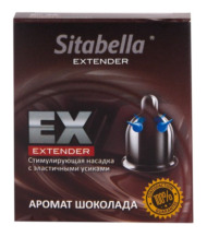 Стимулирующая насадка Sitabella Extender Шоколад - 0