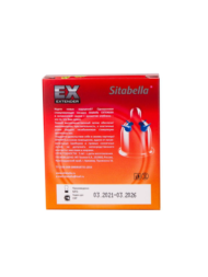 Стимулирующая насадка Sitabella Extender Клубника - 2