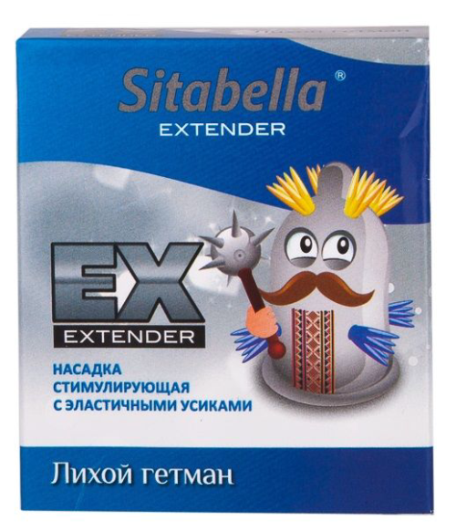Стимулирующая насадка Sitabella Extender Лихой гетман - 0
