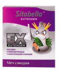 Стимулирующая насадка Sitabella Extender Меч самурая - 0