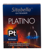 Стимулирующая насадка с усиками Platino Вулкан - 0