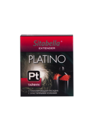 Стимулирующая насадка с шипиками по бокам Platino Тайфун - 1