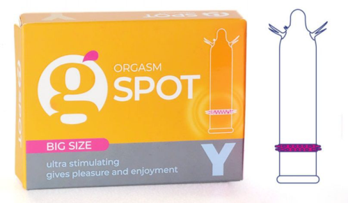 Стимулирующая насадка G-Spot Y Big size - 0