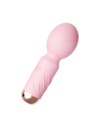 Нежно-розовый мини-вибратор Cute mini Wand - 2