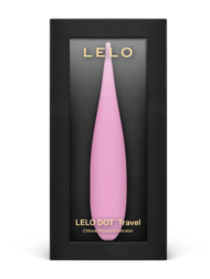 Розовый вибратор для клитора Lelo Dot Travel - 1