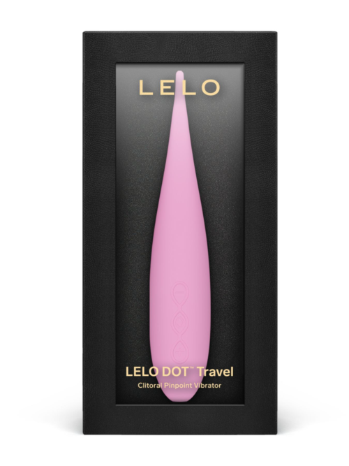 Розовый вибратор для клитора Lelo Dot Travel - 1