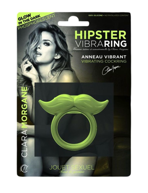 Люминесцентное эрекционное виброкольцо Hipster - 1