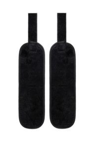 Серебристо-черные наручники Anonymo - 7