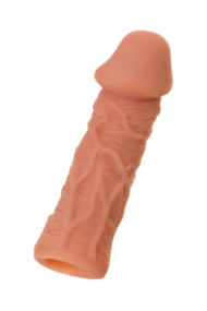 Насадка фаллического вида с венками Extreme Sleeve 005 S-size - 12,7 см. - 4