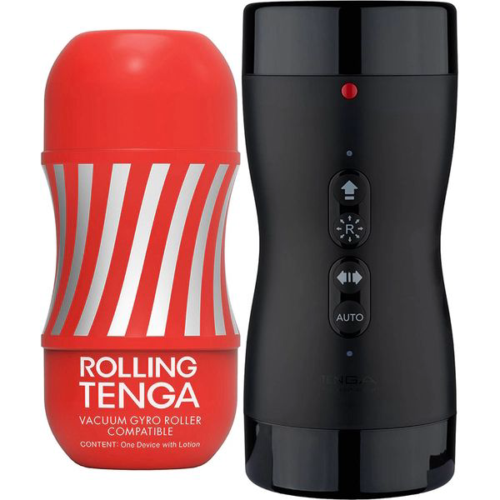Набор Tenga Vacuum Gyro Roller 3s: мастурбатор и устройство для вращения и создания вакуума - 2