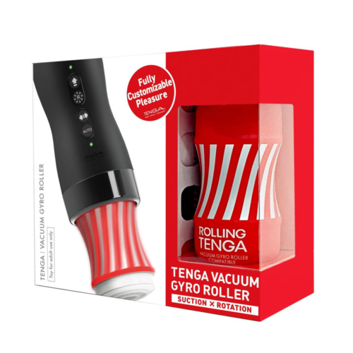 Набор Tenga Vacuum Gyro Roller 3s: мастурбатор и устройство для вращения и создания вакуума - 0