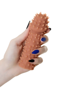 Насадка на фаллос с шипами Extreme Sleeve 007 S-size - 12,7 см. - 7