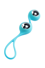 Голубые вагинальные шарики Futa - 3