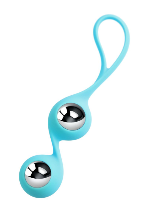 Голубые вагинальные шарики Futa - 4