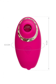Ярко-розовый стимулятор эрогенных зон Nimka - 8