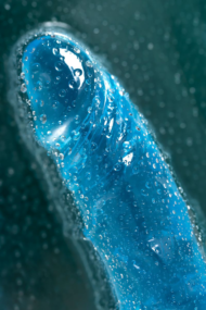 Голубой реалистичный фаллоимитатор Indy - 15,8 см. - 13