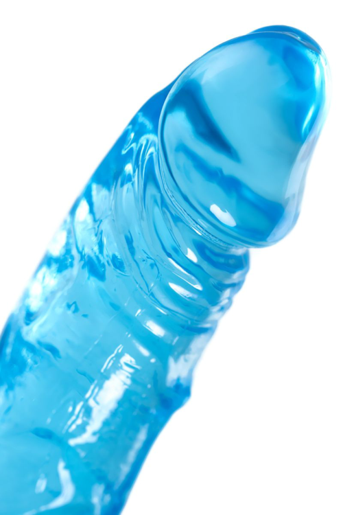 Голубой реалистичный фаллоимитатор Indy - 15,8 см. - 10